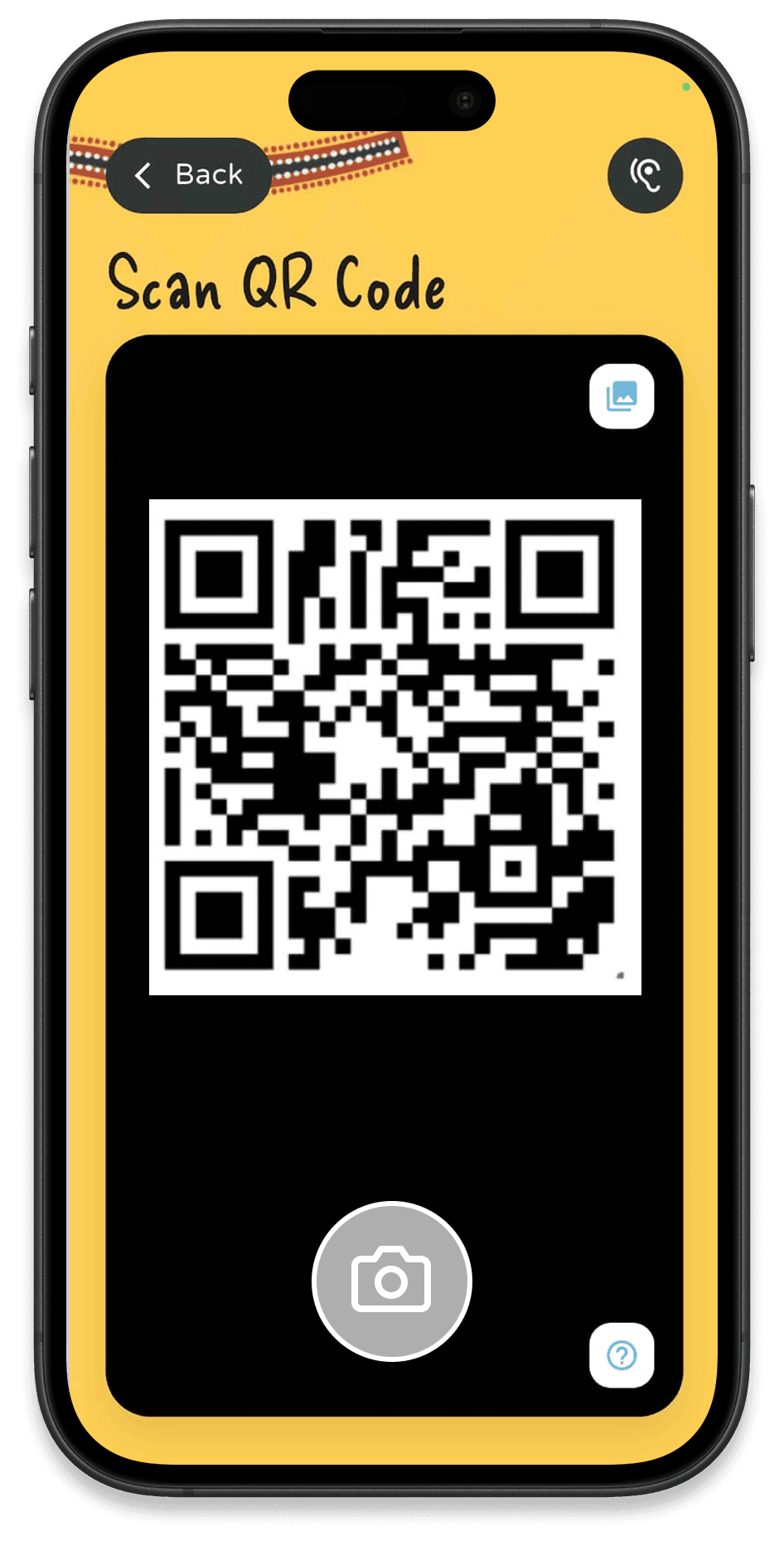 QR scan